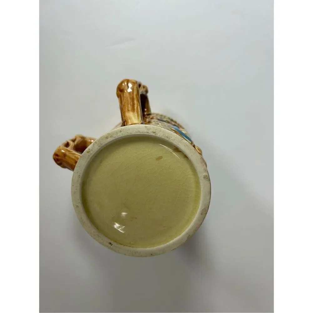 Vintage 1960s Two Handled Kissing Stein Mug Novelty